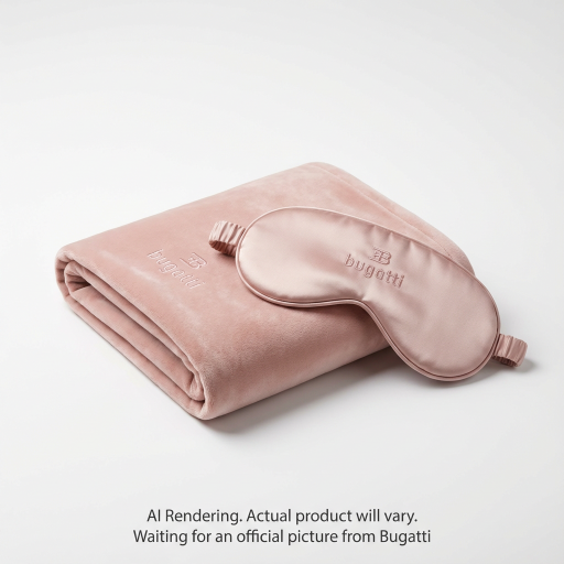 2 Piece Travel Set (Silky Eye Shade, Velvety Blanket) - Polyester