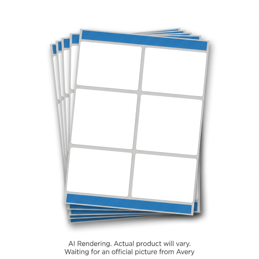 8168 WHITE, TRUEBLOCK, 5" X 3 1/2", PERMANENT, 25 SHEETS/E
