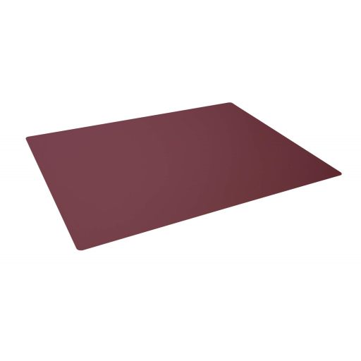 DURABLE Contoured Edge Red Desk Pad 26" x 19" - Non-slip, Glare-free Desk Mat Surface for an Organized and Protected Workstation, Desk Mat for Desktop
