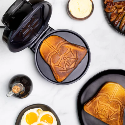 Star Wars Darth Vader Helmet Waffle Maker ? Dark Side Non-Stick Breakfast Appliance