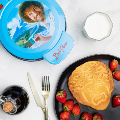 Waffle Maker Bob Ross