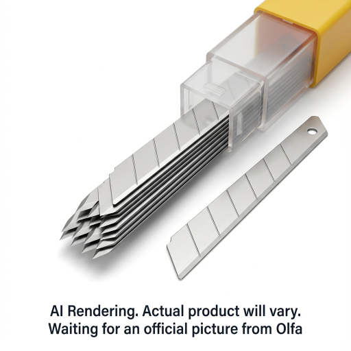 OLFA 9mm A1160B Graphics Snap Blades, 10pk