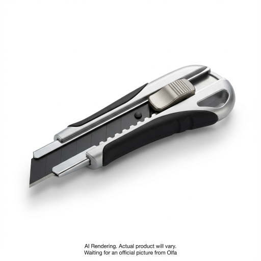 OLFA 18mm MXP-AL Die-Cast Aluminum Handle Auto-Lock Knife