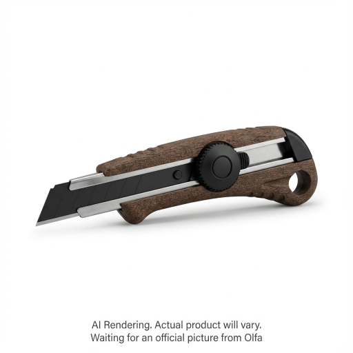 OLFA 18mm WD-L Wood Composite Ratchet Lock Utility Knife NEW