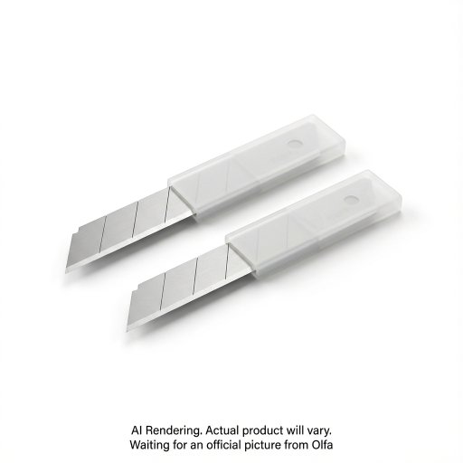 OLFA ESKB-12/B Beginner Craft Knife Blades, 2pk