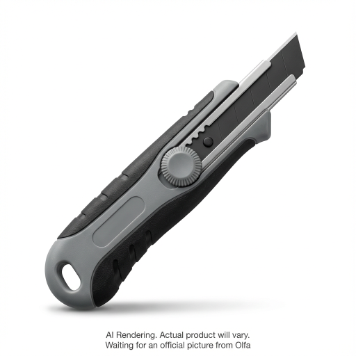 OLFA 18mm NOL-1/BB Rubber-Grip Auto-Lock Utility Knife