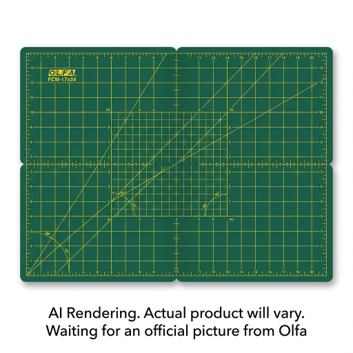 OLFA FCM-17x24 17" x 24" Folding Cutting Mat