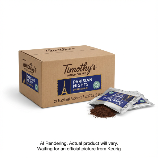 Timothy'S? Coffee Ground - Timy Frac Par Nights Rfa Grd 2.5Oz Reb