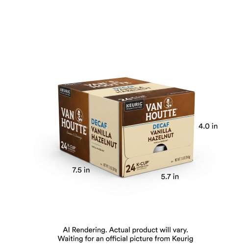 Van Houtte? Coffee Single Serve - Vhou Kc Rs Van Hazl Decaf Li 24Ct Sl