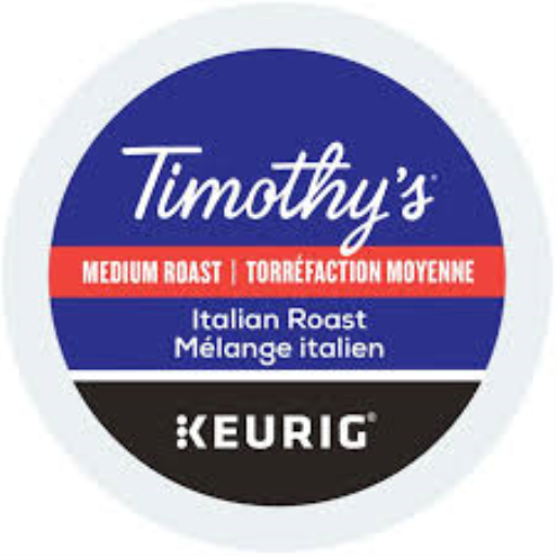 COFFEE-TIMOTHY'S ITALIAN BLEND 70.8G DARK ROAST-21177 24/BX