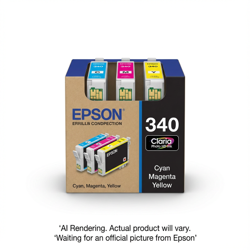 EPSON 340 Claria Photo HD CMY Combo Pack