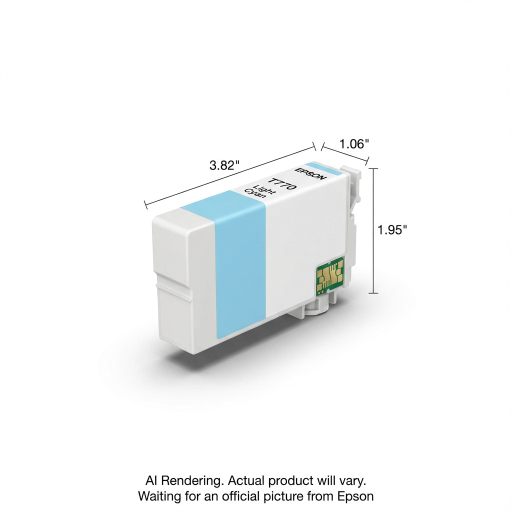 Epson Ultrachrome PRO10 Light Cyan Ink Cartridge, 25