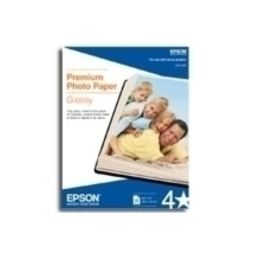 Epson Premium Photo Paper Glossy, 5"x7", 20 sheetsS0