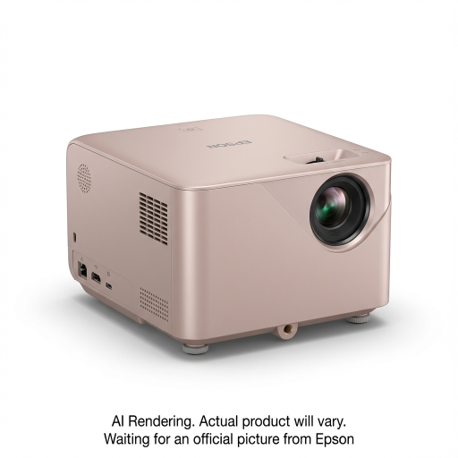 EPSON EpiqVision Mini EF-21R Laser Projector, Rose