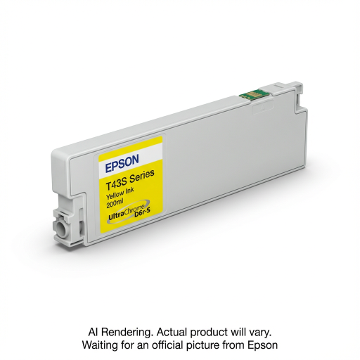 Epson SureLab D870 Yellow Ink Cartridge, 200MLT43S42