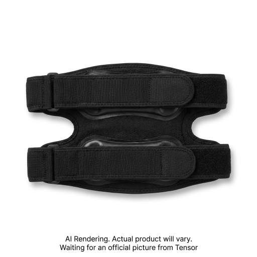 Tensor Sport? Dual Knee Strap, Adjustable, Black