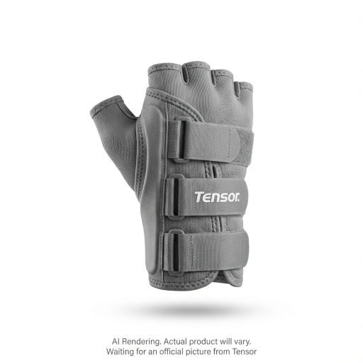 Tensor? Sport Wrist Brace, left wrist, grey, large/extra-large