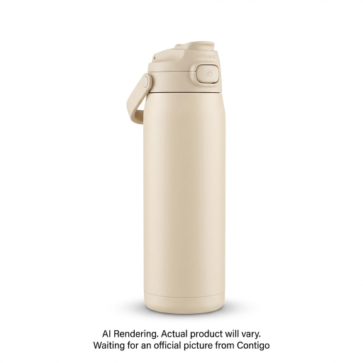 Contigo Cortland Chill 2.0 Stainless Steel Water Bottle with AUTOSEAL Lid, 24 oz (709 mL), Bubble Tea