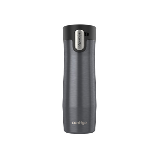 Contigo West Loop 3.0 Vacuum-Insulated Stainless Steel Travel Mug with AUTOSEAL Easy-Clean Lid, 20 oz (591 mL), Sake