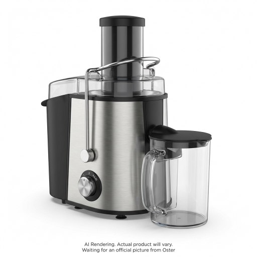 Oster Stainless Steel Juice Extractor, Stainless Steel