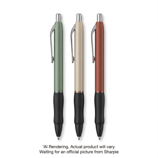 Sharpie Sh S-Gel Mtl Desert Hues 3Ct 0.7 Blk