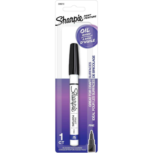 Sharpie Paint Fine 1/Cd Black