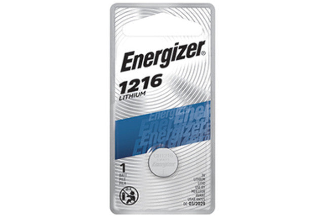 CR1216 Energizer 3 Volt Lithium Coin Cell Battery