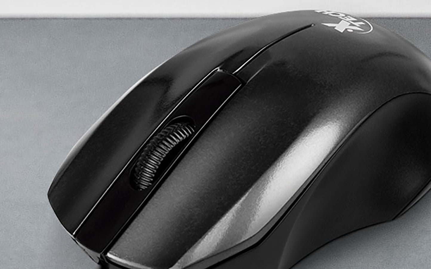 Xtech Mouse USB Wired 3D 3 Button Compact Optical