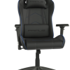 Primus Gaming Chair Thronos 200S Premium Racing Ergonomic Backrest Headrest Lumbar,Tilt 90º -135º,Max Weight 309Lbs Wider Seat Base 4D Armrests - Black & Blue