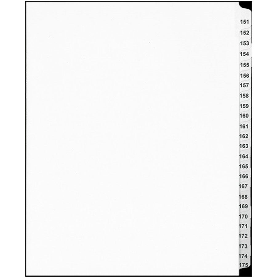 Offix® Numerical Litigation Index Dividers
