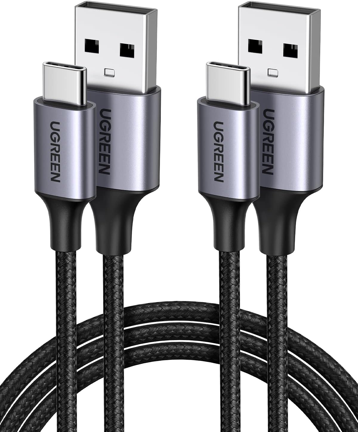 UGREEN USB A to USB C Cable 2 Pack Car Carplay Cable for iPhone 17, 3.3FT