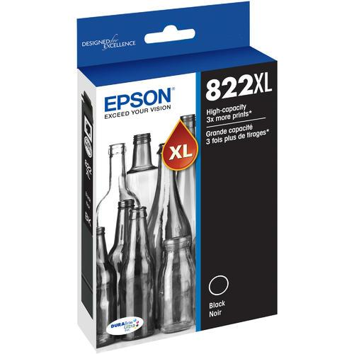 T822XL120-S Epson EPSON T822 High Capacity Black Ink Cartrid