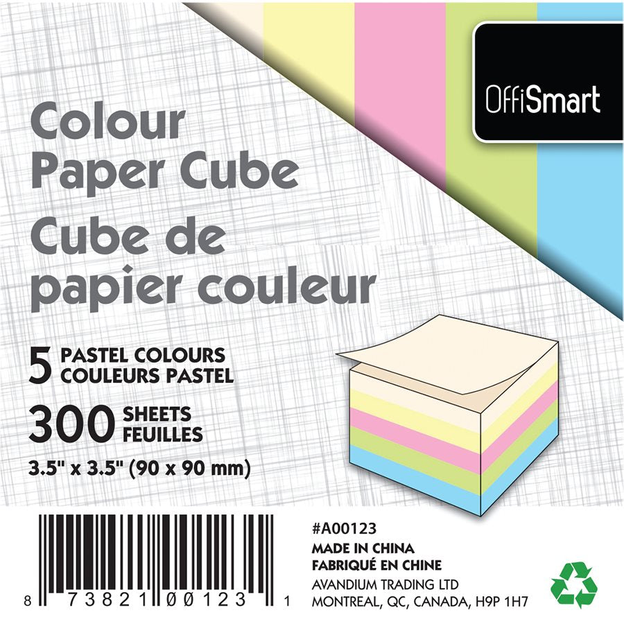 Colour Paper Cube