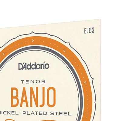 D'Addario EJ63 - Nickel Tenor Banjo