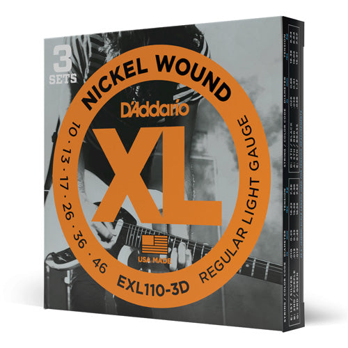 D'Addario EXL110 Nickel Wound REG. LIGHT 10-46