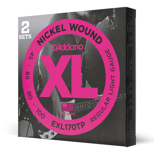 D'Addario EXL170 - Nickel Round Wound LONG SCALE 45-100