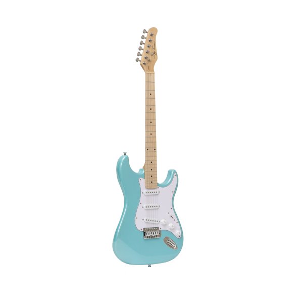 Jay Turser Electric Guitar, Light Blue Sparkle