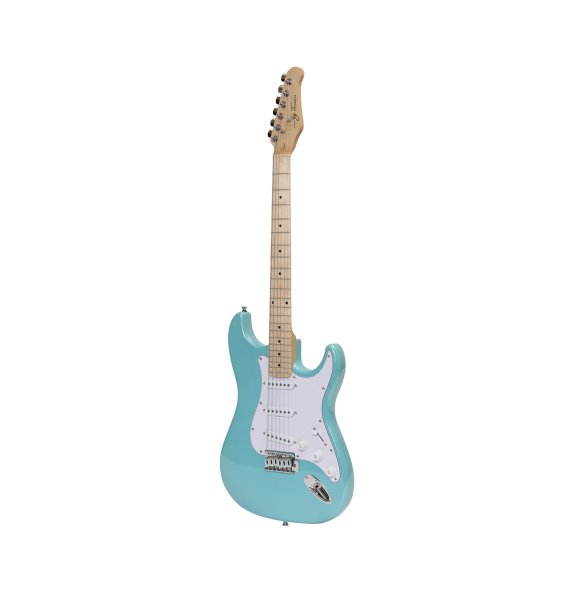 Jay Turser Electric Guitar, Light Blue Sparkle