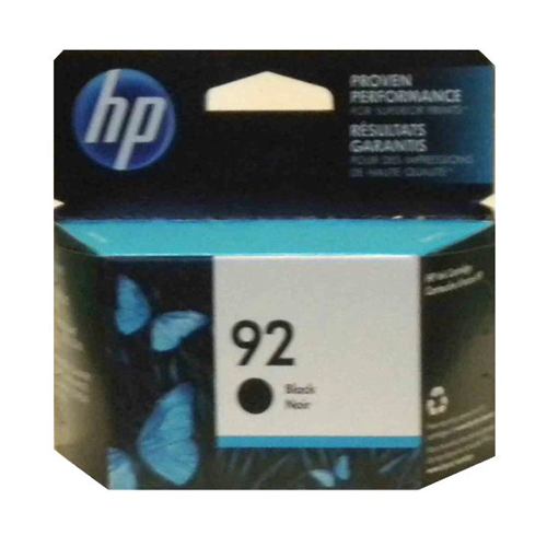 HP 92 US Black Inkjet Cartridge