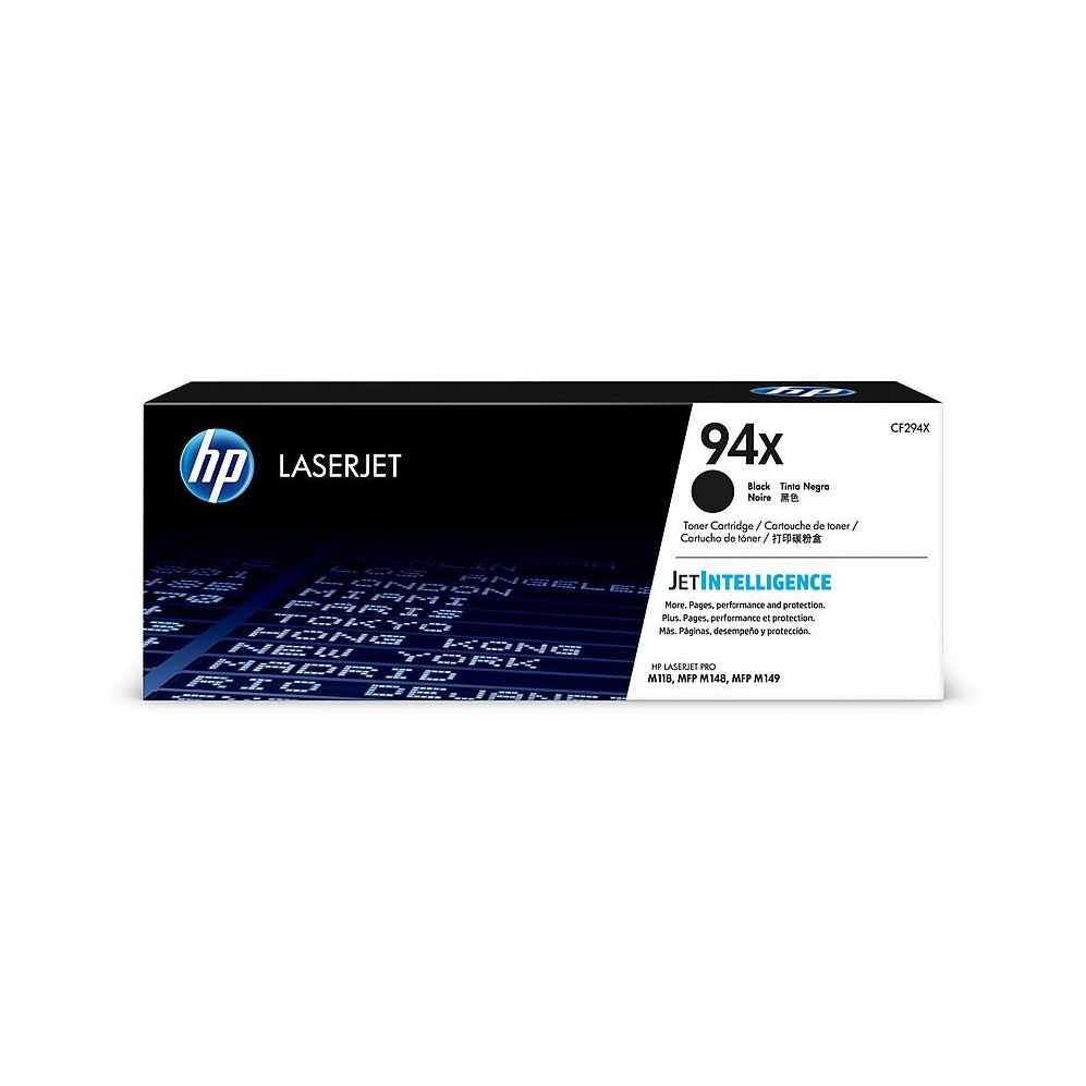 HP 94X Black LaserJet Toner Cartridge