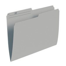 Reversible Coloured File Folders (Box of 100) - Letter Size