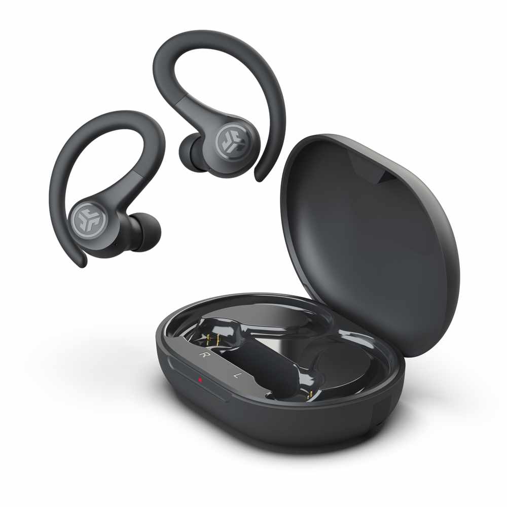 JLab Audio - Go Air Sport True Wireless Earbuds Graphite