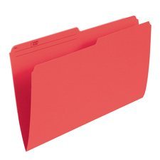 Reversible Coloured File Folders Legal size (Individual)