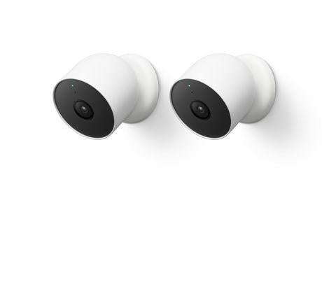 Google Nest Cam Indoor & Outdoor (Battery) Security Camera (2 Pack