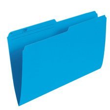 Reversible Coloured File Folders Legal size (Individual)