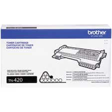 Brother Genuine TN420 Mono Laser Toner Cartridge Black