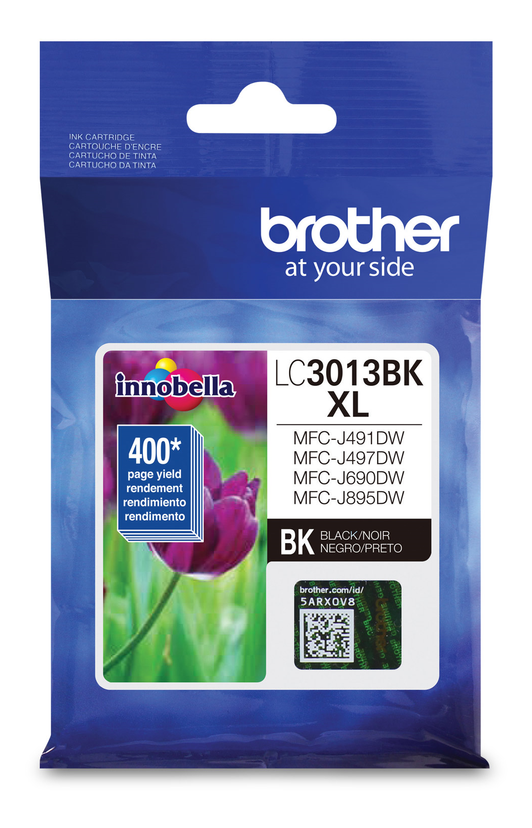 Brother LC3013BKS Black Ink Cartridge, Super High Yield
