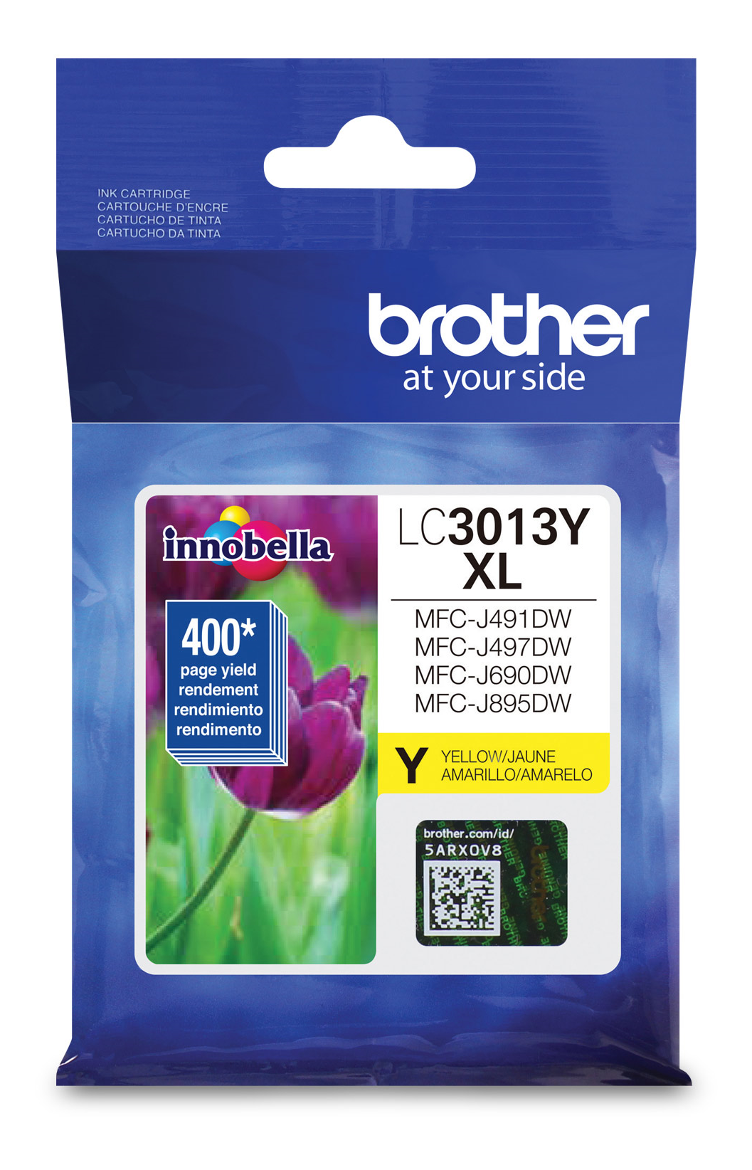 Brother LC3013YS Yellow Ink Cartridge, Super High Yield