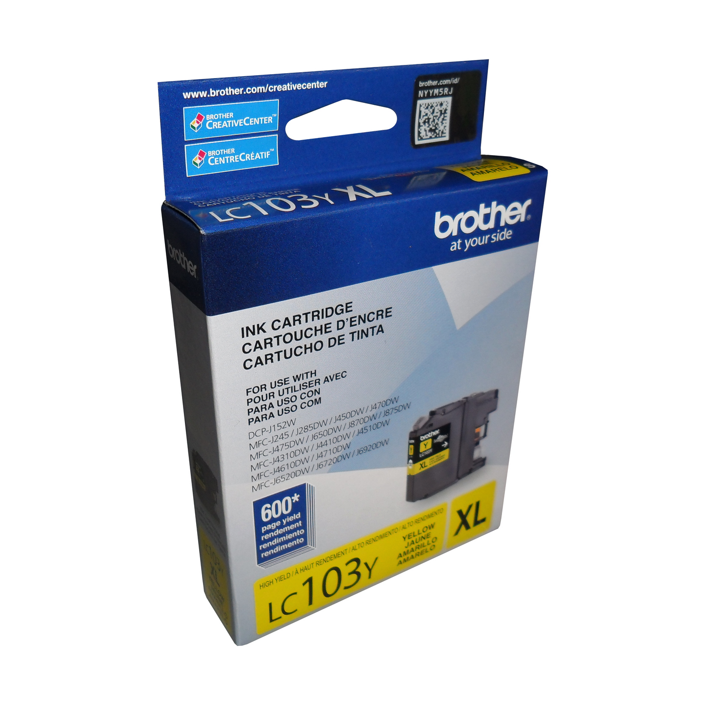 Brother LC103YS Innobella Yellow Ink Cartridge, High Yield (XL Series)