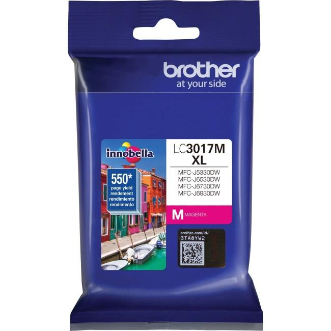 Brother LC3017MS Innobella Magenta Ink Cartridge, High Yield